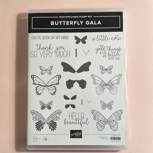 Stampin! Up! Butterfly Gala photopolymer stamp set